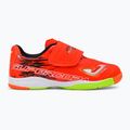 Детски футболни обувки Joma Super Copa IN coral/green fluor 2