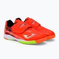 Детски футболни обувки Joma Super Copa IN coral/green fluor 4