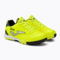 Детски футболни обувки Joma Toledo TF lemon fluor/black 4