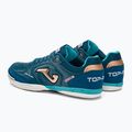 Мъжки футболни обувки Joma Top Flex IN petroleum/gold 3