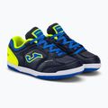 Детски футболни обувки Joma Top Flex IN navy/yellow 4