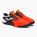 Joma Cancha TF мъжки футболни обувки оранжево/черно 4