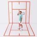 Мъжка тениска Joma Challenge turquoise 4