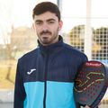 Ракета за гребло Joma Tournament черна/червена 8