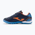 Детски футболни обувки Joma Toledo Jr TF navy/orange 10