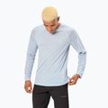 Мъжки дълъг ръкав за бягане NNormal Merino blue
