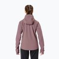 Дамско яке за бягане NNormal Active Warm albergini/purple 3