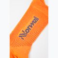 Чорапи за бягане NNormal Merino orange 2