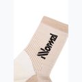 Чорапи за бягане NNormal Merino beige 2