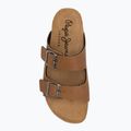 Pepe Jeans Oban Classic 1 brown дамски джапанки 5