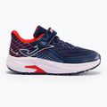 Детски обувки за бягане Joma Super Cross тъмночервен/червен