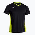 Мъжка тениска за тенис Joma Court black/green 2