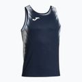 Мъжка тениска за бягане Joma Elite XI в тъмносиньо/бяло 2