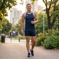 Мъжка тениска за бягане Joma Elite XI navy/white 8