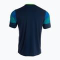 Мъжка тениска за бягане Joma Elite XI в тъмносиньо/синьозелено 2
