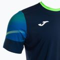 Мъжка тениска за бягане Joma Elite XI в тъмносиньо/синьозелено 3