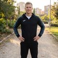 Мъжки суитшърт за бягане Joma Elite XI Hoodie black/anthracite 9