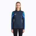 Дамски суитшърт за бягане Joma Elite XI navy/fluor green