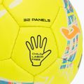 Футболна топка Joma Dali III yellow/fluor turquoise размер 3 3