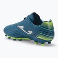 Joma Aguila FG мъжки футболни обувки petroleum/yellow 3