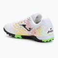 Мъжки футболни обувки Joma Maxima TF white/yellow 3