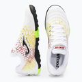 Мъжки футболни обувки Joma Maxima TF white/yellow 11