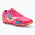 Мъжки футболни обувки Propulsion AG pink/yellow
