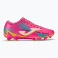 Joma Propulsion FG мъжки футболни обувки розово/жълто 2