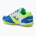 Детски футболни обувки Joma Top Flex TF white/royal blue 3