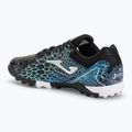Мъжки футболни обувки Joma Maxima TF black/turquoise 3