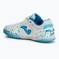Мъжки футболни обувки Joma Top Flex IN white/blue 3