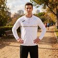 Мъжки потник за бягане Joma Record III Full Zip бял 6