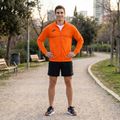 Мъжки потник за бягане Joma Record III Full Zip orange 6