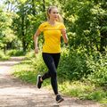 Женска тениска за бягане Joma Record III жълта 7