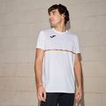 Мъжка тениска за бягане Joma Record III бяла 2