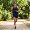 Мъжка тениска за бягане Joma Record III в тъмносин цвят 6