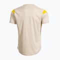 Мъжка тениска Joma Montreal бежово/жълто 2