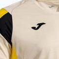 Мъжка тениска Joma Montreal бежово/жълто 3