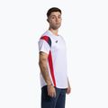 Мъжка тениска Joma Montreal бяла/червена 3