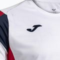 Мъжка тениска Joma Montreal бяла/червена 6