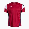 Мъжка тениска Joma Montreal red/dark navy