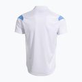 Мъжка тениска за тенис Joma Montreal white/sky blue 3