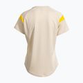 Дамска тениска/фланелка за тенис Joma Montreal beige/yellow 2