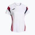 Дамска тениска Joma Montreal white / red 3