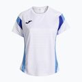 Дамска тениска Joma Montreal white/sky blue