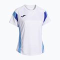 Дамска тениска Joma Montreal white/sky blue 2