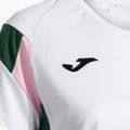 Дамска тениска Joma Montreal бяла/зелена 4