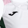 Дамска тениска Joma Montreal бяла/зелена 3