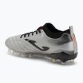 Мъжки футболни обувки Joma Numero-10 FG сиво/черно 3