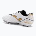 Joma Aguila FG мъжки футболни обувки бяло/златно 3